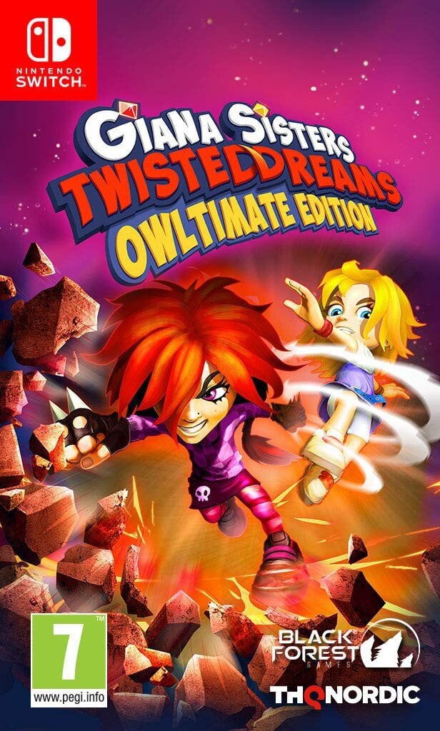 Giana Sisters: Twisted Dreams Owltimate Edition NSW kaina ir informacija | Kompiuteriniai žaidimai | pigu.lt