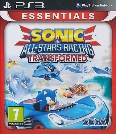 Sonic & Sega All-Stars Racing Transformed Essentials, PS3 kaina ir informacija | Kompiuteriniai žaidimai | pigu.lt