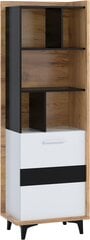 Полка Meblocross Box 06 1D, светло-коричневая/белая цена и информация | Полки | pigu.lt