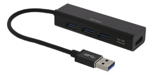 Jungčių stotelė Deltaco UH-487, USB3.1 kaina ir informacija | Adapteriai, USB šakotuvai | pigu.lt