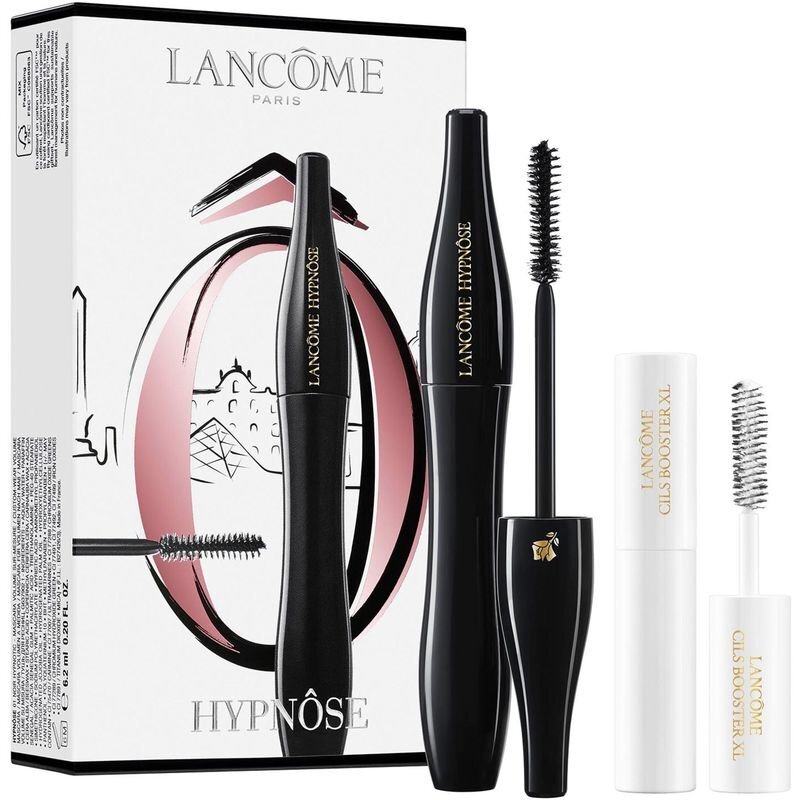 Blakstienų priežiūros priemonių rinkinys Lancome: blakstienų tušas 6.2 ml + blakstienų tušo pagrindas 4 ml цена и информация | Akių šešėliai, pieštukai, blakstienų tušai, serumai | pigu.lt