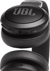 JBL беспроводные накшники + микрофон Live 400BT, черные цена и информация | Наушники | pigu.lt