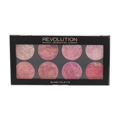 Палитра румян Makeup Revolution Blush Palette Blush Queen из восьми оттенков цена и информация | Бронзеры (бронзаторы), румяна | pigu.lt
