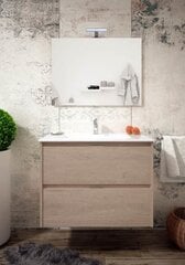 Vonios baldų komplektas Teka Inca Combo 2S, 80 cm, ąžuolo spalvos kaina ir informacija | Vonios komplektai | pigu.lt