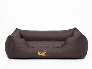 Hobbydog лежак Comfort XXL, темно-коричневый цена и информация | Лежаки, домики | pigu.lt