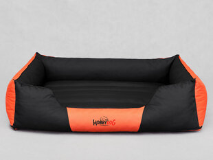 Hobbydog guolis Comfort XXL, juodas/oranžinis kaina ir informacija | Guoliai, pagalvėlės | pigu.lt