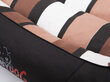 Hobbydog guolis Comfort XXL, dryžuotas juodas цена и информация | Guoliai, pagalvėlės | pigu.lt