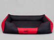 Hobbydog guolis Comfort XXXL, juodas/raudonas цена и информация | Guoliai, pagalvėlės | pigu.lt