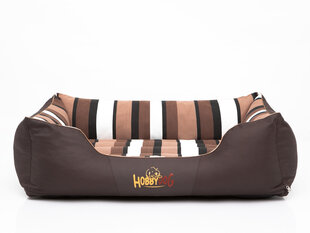 Hobbydog guolis Comfort XXXL, dryžuotas rudas kaina ir informacija | Guoliai, pagalvėlės | pigu.lt