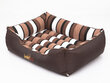 Hobbydog guolis Comfort XL, dryžuotas rudas kaina ir informacija | Guoliai, pagalvėlės | pigu.lt