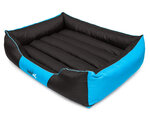Hobbydog guolis Comfort XL, juodas/mėlynas
