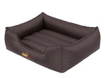 Hobbydog лежак Comfort L, темно-коричневый