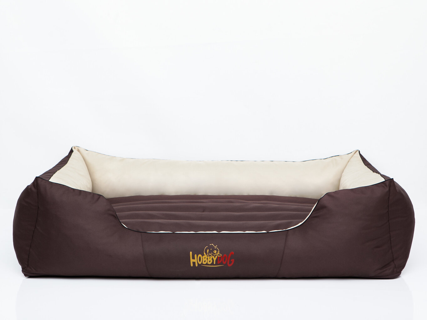 Hobbydog guolis Comfort L, rudos/kreminės spalvos цена и информация | Guoliai, pagalvėlės | pigu.lt