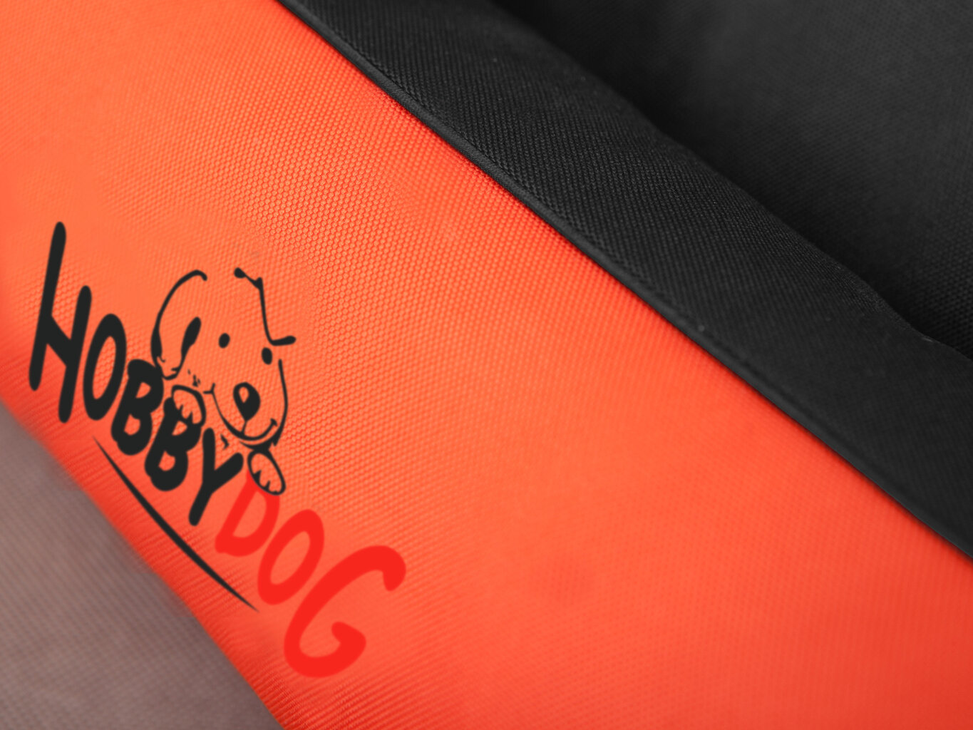 Hobbydog guolis Comfort L, juodas/oranžinis kaina ir informacija | Guoliai, pagalvėlės | pigu.lt