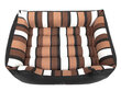 Hobbydog guolis Comfort L, dryžuotas juodas kaina ir informacija | Guoliai, pagalvėlės | pigu.lt