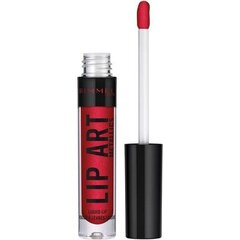 Lūpų dažai Rimmel London Lip Art Metallics 2 ml, Once Bitten kaina ir informacija | Lūpų dažai, blizgiai, balzamai, vazelinai | pigu.lt