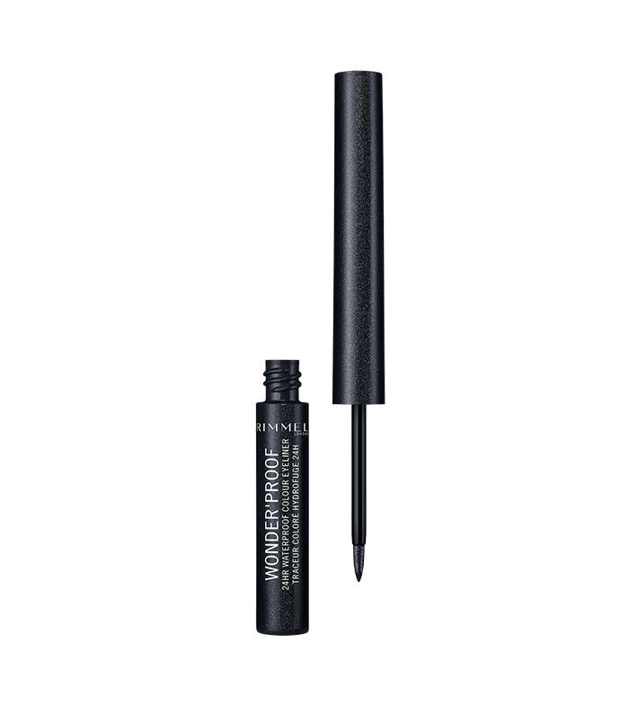 Skystas akių kontūro apvadas Rimmel London Wonder Proof 1,4 ml, 006 Sparkly Anthracite цена и информация | Akių šešėliai, pieštukai, blakstienų tušai, serumai | pigu.lt