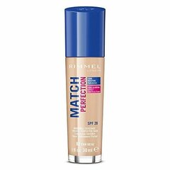 Основа под макияж Rimmel Match Perfection SPF20 30 мл цена и информация | Rimmel Духи, косметика | pigu.lt