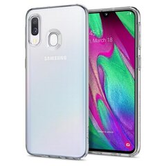 Spigen Liquid Crystal Samsung A40 A405 618CS26245 Clear цена и информация | Чехлы для телефонов | pigu.lt