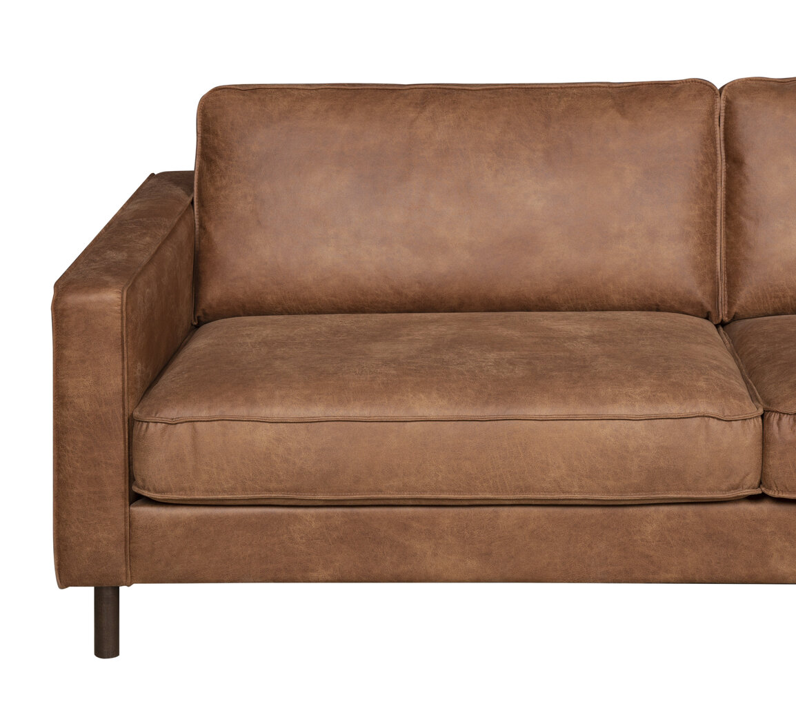 Sofa Weston 3, ruda kaina ir informacija | Sofos | pigu.lt