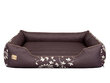 Hobbydog guolis Prestige XL, rudas su gėlėmis kaina ir informacija | Guoliai, pagalvėlės | pigu.lt