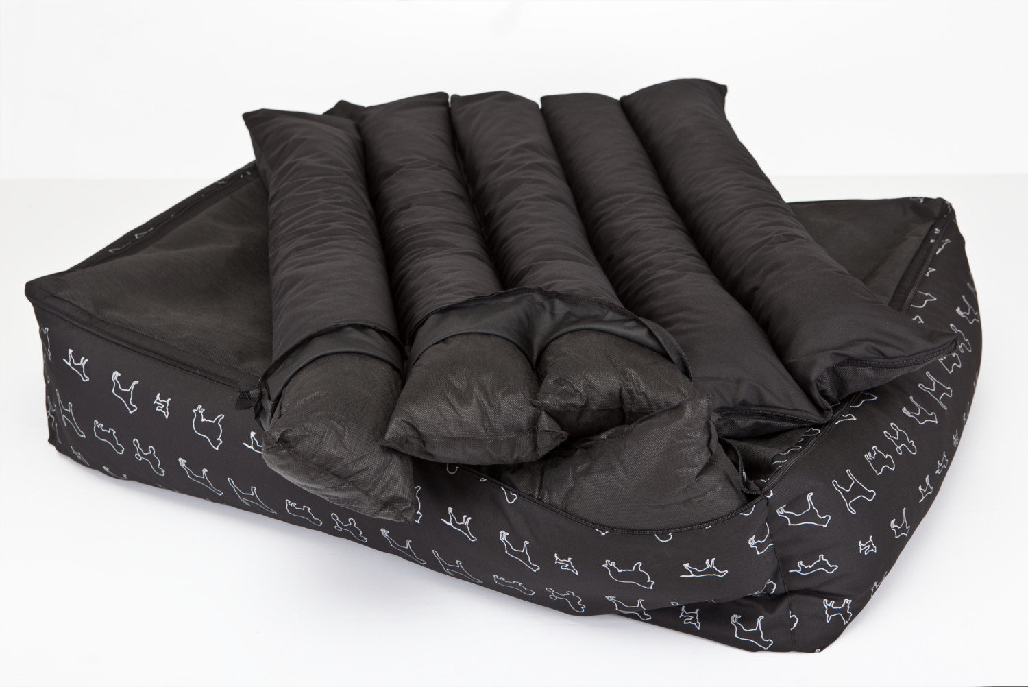 Hobbydog guolis Prestige L šuniukai, juodas kaina ir informacija | Guoliai, pagalvėlės | pigu.lt