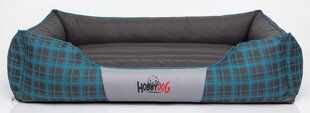 Hobbydog лежак Prestige L окошки, синий цена и информация | Лежаки, домики | pigu.lt