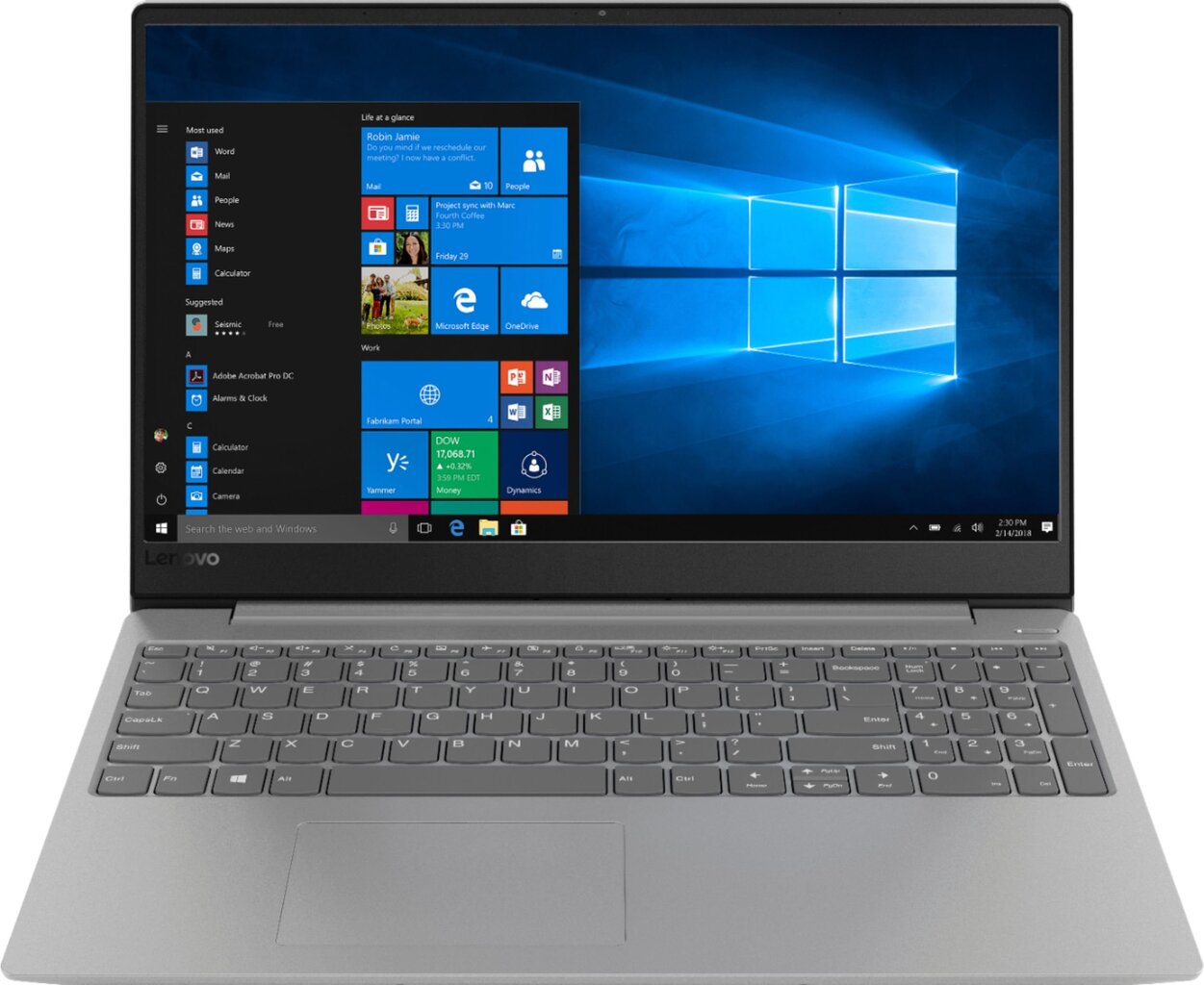 Lenovo Ideapad 330S-15IKB; i5-8250U 8GB 1TB HDD+16GB m.2 SSD Win10H kaina ir informacija | Nešiojami kompiuteriai | pigu.lt