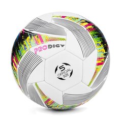 Futbolo kamuolys Spokey Prodigy, 5 dydis, baltas kaina ir informacija | Spokey Futbolas | pigu.lt