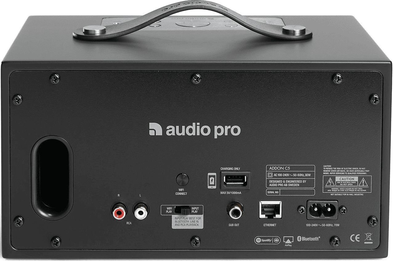 Audio Pro ADDON C 5, juoda kaina ir informacija | Garso kolonėlės | pigu.lt