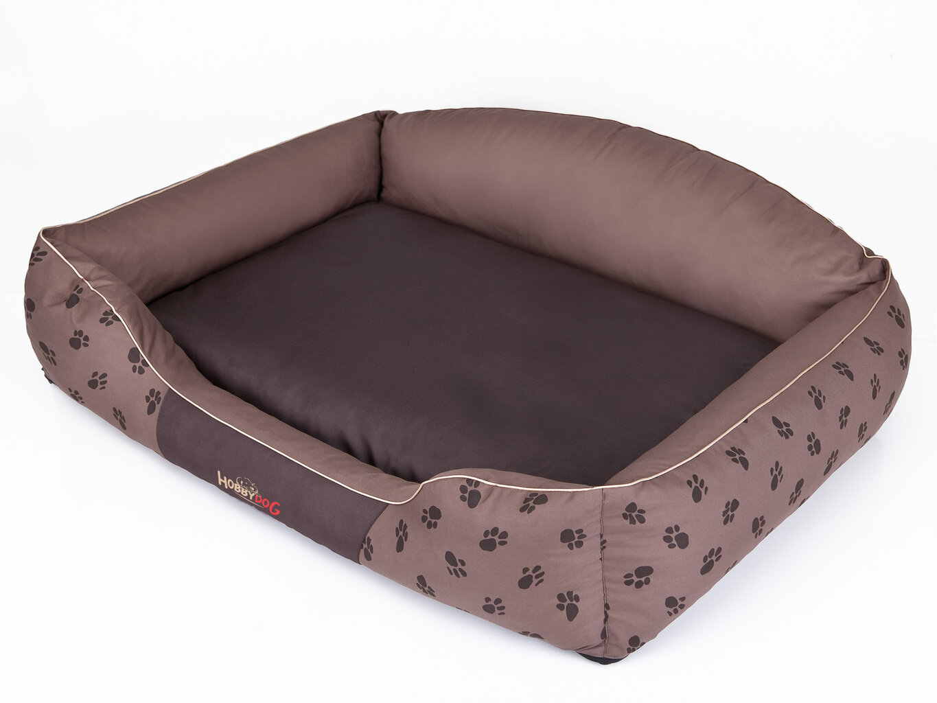 Hobbydog karališkas guolis L, rudas kaina ir informacija | Guoliai, pagalvėlės | pigu.lt