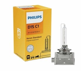 PHILIPS D1S 4200k Xenon standart lemputė, 85415C1 kaina ir informacija | Automobilių lemputės | pigu.lt