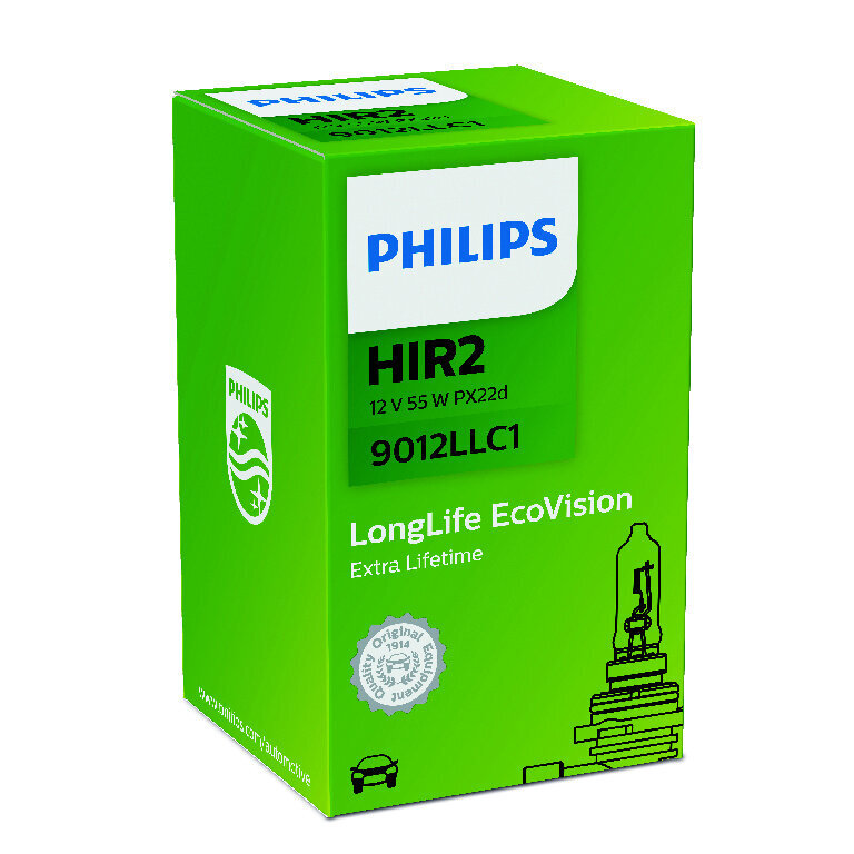 Philips HIR2 LongerLife 12V/55W lemputė, 1vnt. kaina ir informacija | Automobilių lemputės | pigu.lt