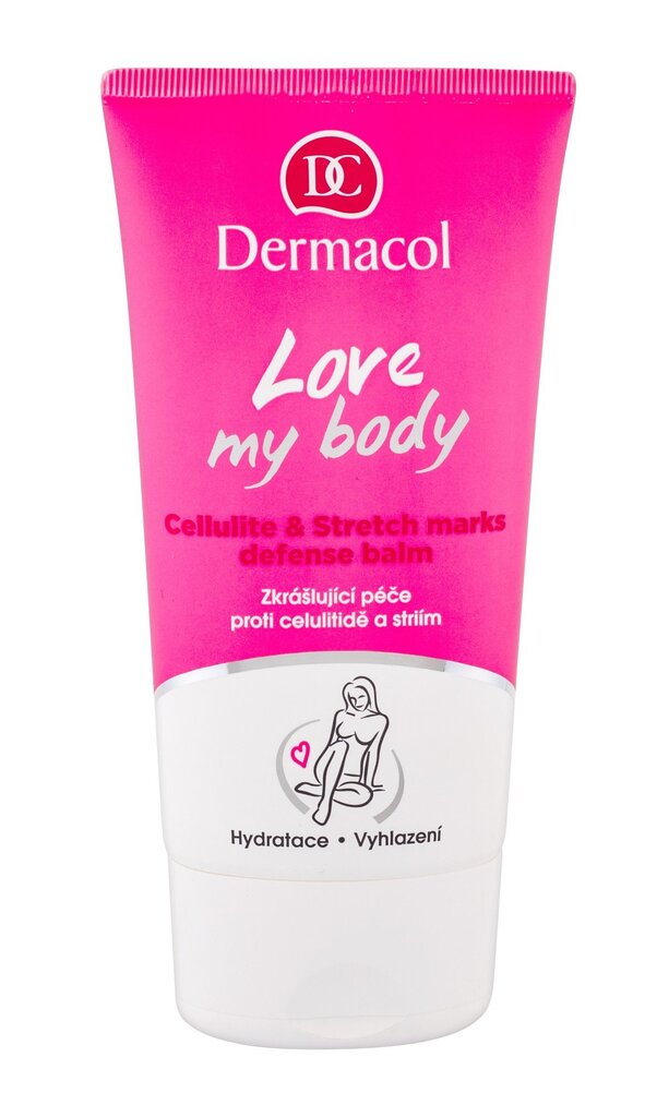 Kūno balzamas Dermacol Love my Body Cellulite and Stretch Marks Defense 150 ml цена и информация | Kosmetika vaikams ir mamoms | pigu.lt