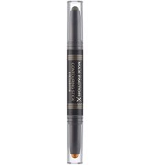 Dvipusiai akių šešėliai Max Factor 5 g, 005 Bronze Moon & Forest Green цена и информация | Тушь, средства для роста ресниц, тени для век, карандаши для глаз | pigu.lt