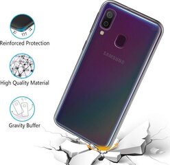 Dėklas Mercury Jelly Clear Samsung A405 A40 skaidrus kaina ir informacija | Telefono dėklai | pigu.lt