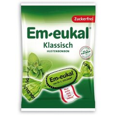 Em-eukal® Пастилки классические со вкусом эвкалипта и подсластителями, 75г цена и информация | Сладости | pigu.lt