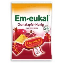 Granatų ir medaus pastilės Em-eukal®, 75 g kaina ir informacija | Saldumynai | pigu.lt