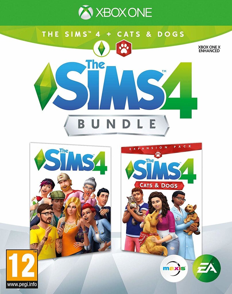 The Sims 4 Bundle, Xbox One kaina ir informacija | Kompiuteriniai žaidimai | pigu.lt