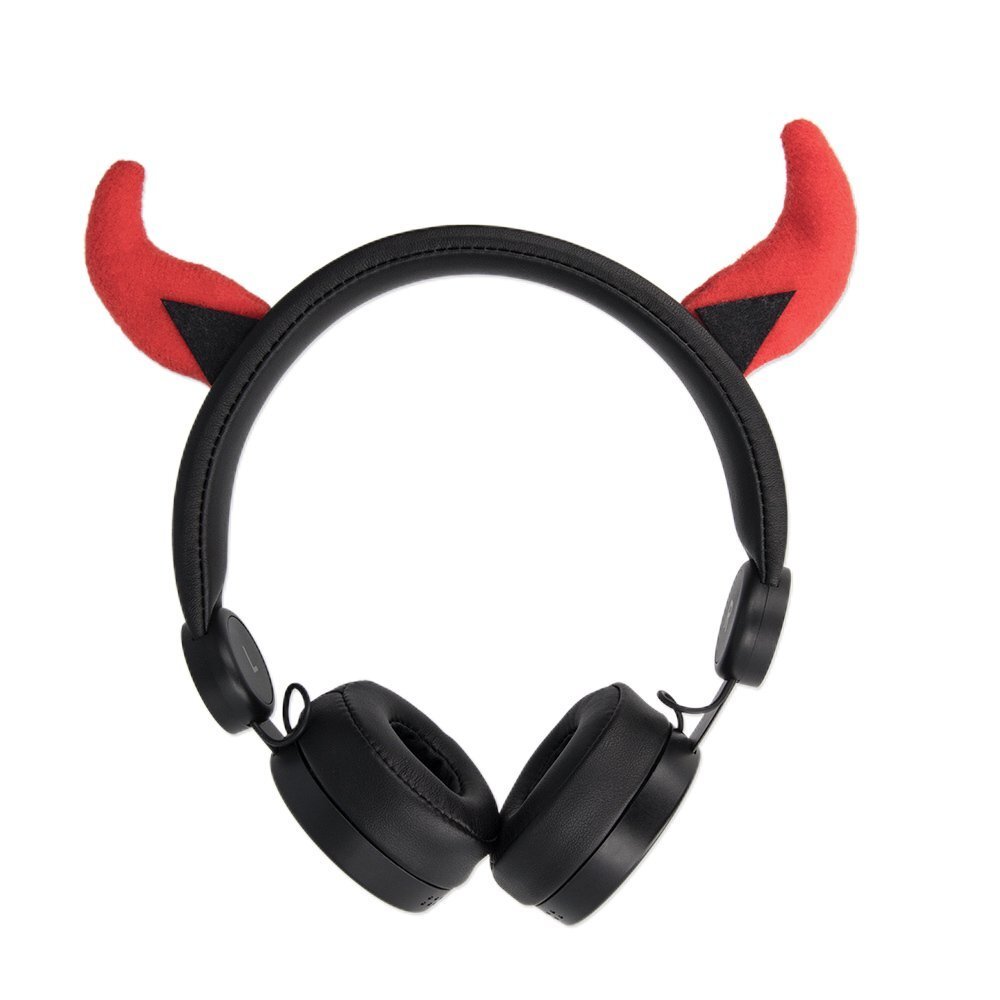 Forever AH-100 Devil LED Animal Ears Red kaina ir informacija | Ausinės | pigu.lt