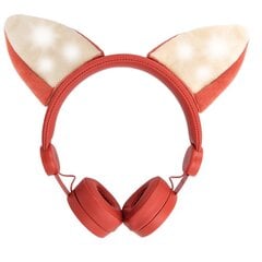 Forever wired headphones Foxy jack 3,5mm orange  AMH-100 цена и информация | Наушники | pigu.lt