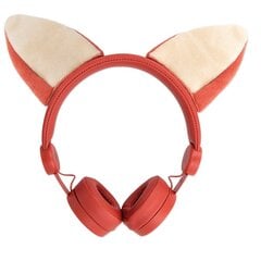 Forever AH-100 Fox LED Animal Ears Orange цена и информация | Наушники | pigu.lt