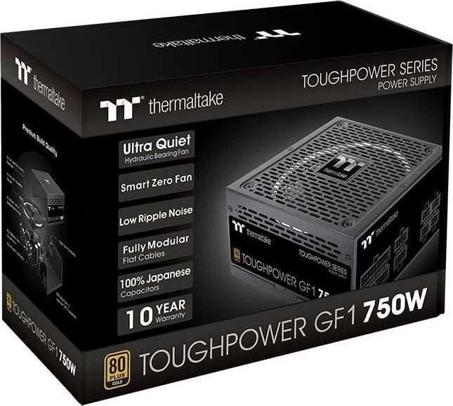 Thermaltake Toughpower GF1 750W kaina ir informacija | Maitinimo šaltiniai (PSU) | pigu.lt