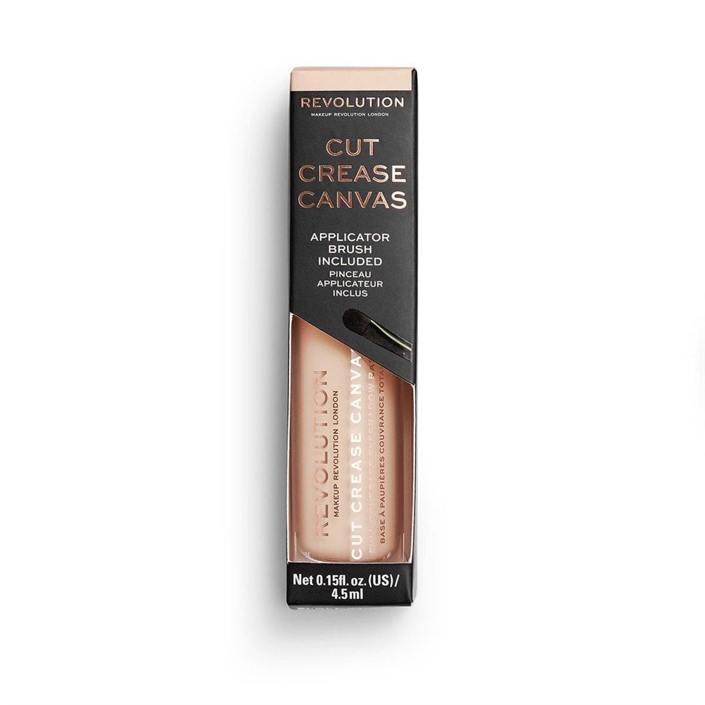 Akių šešėlių bazė Makeup Revolution London Cut Crease Canvas 4,5 ml, Create Medium kaina ir informacija | Akių šešėliai, pieštukai, blakstienų tušai, serumai | pigu.lt