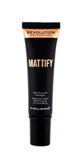База для макияжа Makeup Revolution London Matte & Fix 28 мл цена и информация | Пудры, базы под макияж | pigu.lt