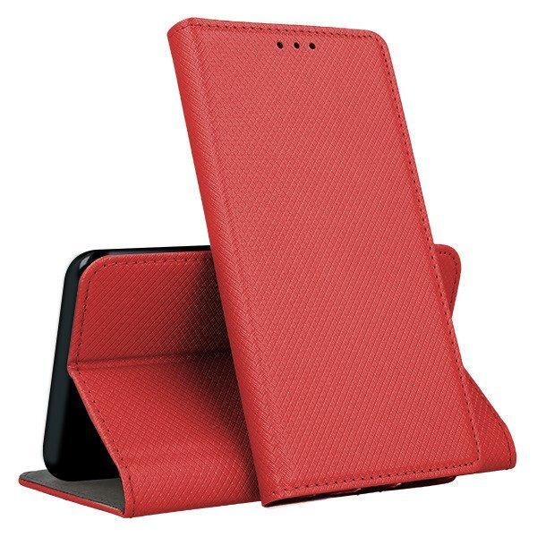 Mocco Smart Magnet Book Case For Samsung A305 Galaxy A30 Red kaina ir informacija | Telefono dėklai | pigu.lt