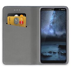 Mocco Smart Magnet Case Чехол для телефона Xiaomi Redmi Note 10 / 10S Черный цена и информация | Чехлы для телефонов | pigu.lt