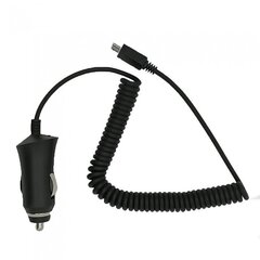 Automobilinis įkroviklis HQ Premium 1A + micro USB cable, juodas kaina ir informacija | Krovikliai telefonams | pigu.lt