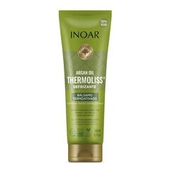 Стойкий бальзам для выпрямления волос INOAR Thermoliss Anti-Frizz Balm, 250 мл цена и информация | Средства для укладки волос | pigu.lt