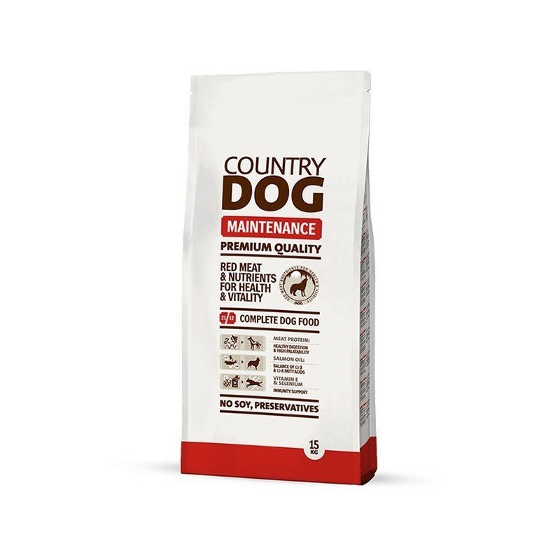 Country dog maintenance, 15 kg +2 kg kaina ir informacija | Sausas maistas šunims | pigu.lt